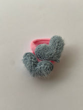 Carregar imagem no visualizador da galeria, Dupla Elástico Pompom Coração