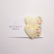 Carregar imagem no visualizador da galeria, Dupla Coração Bordado