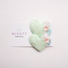 Carregar imagem no visualizador da galeria, Dupla Coração Bordado