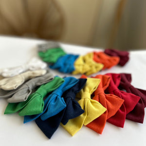 Laço Carinho Linho - Rainbow