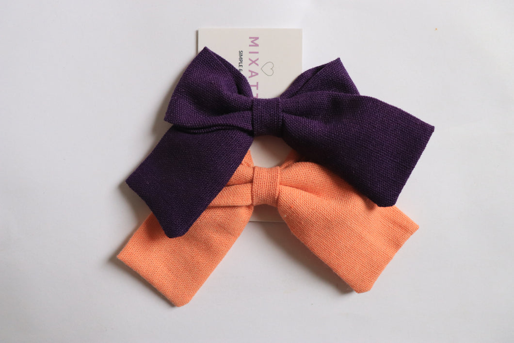 CARINHO G ROXO E LARANJA