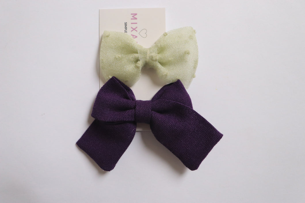 ORGANZA E CARINHO P ROXO