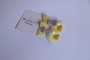 Hair Clip Borboleta Lacinho