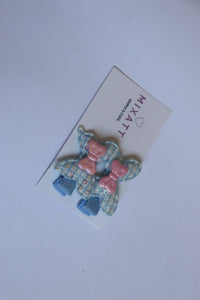 Hair Clip Borboleta Lacinho