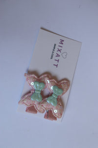 Hair Clip Borboleta Lacinho