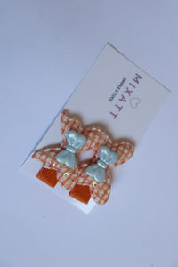 Hair Clip Borboleta Lacinho